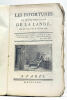 Les Infortunes du Jeune Chevalier Lalande, mort à Lausanne le I Février 1778.. [ BRIDEL (Jean-Louis) ].