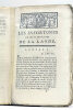 Les Infortunes du Jeune Chevalier Lalande, mort à Lausanne le I Février 1778.. [ BRIDEL (Jean-Louis) ].