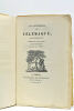 Les Aventures de Télémaque. Fragment du livre premier, mis en vers français par Cl. F. Chenu.. FENELON (François de Salignac de La Mothe).