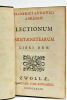 Aristaeneti Epistolae. Cum emendationibus ac conjecturis Josiae Merceri, Johannis Cornelli de Pauw, etc. Nec non ineditis antehac Jacobi Tolli, Jacobi ...