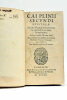 Epistolae. Adjetae Notae et emendationes hac tertia editione factae locupletiores. Autore Claud. Minoe, Iurisc. Huic editioni accessere in eundem ...