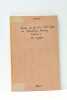 Ebauche du plan d'un traité complet de physiologie humaine, adressée à m. Caizergues, doyen de la faculté de médecine de Montpellier.. LORDAT ...