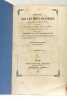 Notice sur les deux planètes découvertes en 1845 et 1846 contenant un aperçu du travail de M. Le Verrier pour la recherche de celle de 1846 devant ...