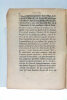 DECLARATION DU ROY. Donnée à Paris le 5 Aoust 1721. Portant que les Procez pour raison des Faillites et Banqueroutes seront portez devant les Juges et ...