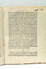 LETTRES PATENTES du Roy, données à Paris le 4. Août 1720. Au sujet de la Constitution Unigenitus, donnée par Notre Saint Pere le Pape contre le Livre ...