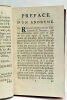 Réflexions Philosophiques sur l'Immortalité de l'Ame Raisonnable. Avec quelques remarques sur une Lettre dans laquelle on soutient que la Matière ...