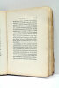 Lettres critiques sur la vie, les œuvres, les manuscrits d'André Chénier.. BECQ DE FOUQUIERES (L.).