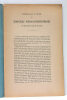 Contribution à l'Etude des Myopathies Pseudo-Hypertrophiques d'origine Neurotique.. ANNEQUIN (Dr).