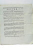 Décret de la Convention Nationale, du 19 février 1793, l'an second de la République Françoise, Relatif aux denrées exportées ou importées par les ...