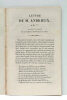 Lettre à M. ***, au sujet d'un article de la Gazette Universelle de Lyon.. ANDRIEUX (François).