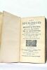 Les Soliloques, les Méditations et le Manuel de S. Augustin, traduction nouvelle sur l'édition latine des P.P.B.B. de la Congrégation de S. Maur; avec ...