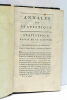 1). ANNALES de Statistiques. Statistique Bassin de la Garonne. Recherches sur le Sorèzois. de J.A. Clos. 2). Annales de Statistiques Française et ...