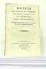 Notice des Travaux de l'Académie des Sciences, Lettres et Arts de Marseille, pendant l'exercice de l'an 1811.. MARTIN (Joseph-Vincent).