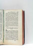 Conduite pour Passer Saintement les Fêtes et Octaves I. De la Pentecôte; II. Du Saint Sacrement; III. De l'Assomption. Nouvelle édition.. AVRILLON ...