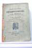 Contribution à l'étude des Lésions des Nerfs de la Queue de Cheval et du Cone Terminal (étude clinique et physiologique).. DUFOUR (Henri).