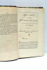 Oeuvres choisies publiées par M. de Propiac, faisant suite aux Lettres et Pensées du même Auteur, publiées par Madame la Baronne de Staël-Holstein.. ...