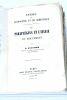 Etudes de Pathogénie et de Sémiotique. Les Paraplégies et l'Ataxie du Mouvement.. JACCOUD (S.).