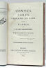 Contes, Fables, Chansons et Vers, suivis d'Adèle, ou les Métamorphoses. Seconde édition, revue et corrigée.. SEGUR (Louis Philippe de).