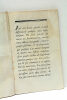 Par quelles causes et par quels degrés les Loix de Lycurgue se sont altérées chez les Lacédémoniens jusqu'à ce qu'elles ayent été anéanties. ...