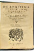 De Legitima Tutela curaq. Electorali Palatina, ex integro ad auream Caroli IIII. Imp. Bullam Commentario, desumtus locus.. FREHER (Marquard).