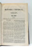 Historia Universal. Traducida directamente del italiano con arreglo a la septima edicion de Turin, anotada por D. Nemesio Fernandez Cuesta.. CANTU ...