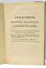 APPLICATIONS des Méthodes Perfectionnées a l'Enseignement de la Musique. Extrait du Journal d'Education.. 