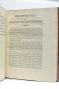 Discours Préliminaire du Nouveau Dictionnaire de la Langue Française. A Paris, chez Cocheris, 1797. RELIÉ AVEC (à la suite): 2). De l'Universalité de ...