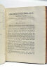 Discours Préliminaire du Nouveau Dictionnaire de la Langue Française. A Paris, chez Cocheris, 1797. RELIÉ AVEC (à la suite): 2). De l'Universalité de ...