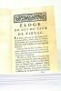 Eloge de Gui du Faur de Pibrac, discours qui a remporté le prix, au jugement de l'Académie des Jeux Floraux, à Toulouse en 1778.. CALVEL.