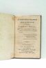 Correspondance philosophique de Caillot Duval rédigée d'après les pièces originales, et publiées par une société de Littérateurs Lorrains.. [ FORTIA ...