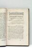 Correspondance philosophique de Caillot Duval rédigée d'après les pièces originales, et publiées par une société de Littérateurs Lorrains.. [ FORTIA ...