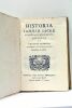 Historia familiae sacrae ex antiquis monumentis collecta.. SANDINI (Antonio).