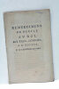 Remercimens du Peuple au Roi, aux États-Généraux, à M. Necker, et aux Électeurs de Paris.. LEBOIS.