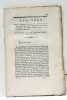 Discours sur la situatoin intérieure et extérieure de la République.. BOISSY-D'ANGLAS (François-Antoine de).