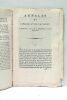 Annales du Civisme et de la Vertu. Nº1. présenté à la Convention Nationale, au nom de la section du Comité d'Instruction publique chargée de leur ...