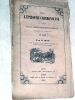 De l'épizootie charbonneuse qui a régné dans l'arrondissement d'Embrun, département des Hautes-Alpes en 1853.. REY (Armand).