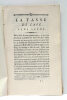 La tasse de café sans sucre.. MIRABEAU (Vicomte de). MONTLOSIER (Comte de).