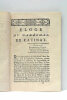Eloge du Maréchal de Catinat.. [ GUIBERT (Jacques Antoine Hippolyte de) ].