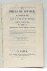 Le Billet de Loterie, Comédie en un acte et en prose, mêlée d'Ariettes, par MM. ***, musique de M. Nicolo Isouard, de Malthe. Représentée, pour la ...