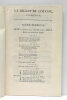 Le Billet de Loterie, Comédie en un acte et en prose, mêlée d'Ariettes, par MM. ***, musique de M. Nicolo Isouard, de Malthe. Représentée, pour la ...