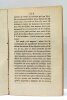 COPIE du Manifeste attribué à Louis-Joseph de Bourbon, dit Condé.. CONDÉ (Louis-Joseph, Duc de Bourbon, Prince de).