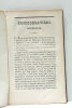 Quels avantages la médecine pratique a-t-elle retirés de l'Étude des Constitutions médicales et des Épidémies. Question proposée par l'Académie Royale ...