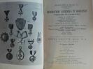 Décorations anciennes et modernes françaises & étrangères 1950 15,00 ? Décorations anciennes et modernes françaises & étrangères Hotel Drouot, Me ...