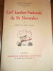 "DAUDET Léon LA CHAMBRE NATIONALE DU 16 NOVEMBRE. Portraits et tendances Librairie Nationale, Paris 1923 - Broché, couverture illustrée par Jehan ...