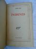 GIDE (André). Incidences. Gallimard, Paris, 1948. In-12, reliure demi-chagrin, mors frottés, couverture conservée. Quelques annotations au crayon. ...