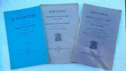 Du patriotisme (discours) 15 pp. Lettres pastorales de Monseigneur l'Evêque de Nimes, sur l'odieux abus fait.. du mot clérical., 1874. 24 pp. Lettres ...