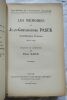 Paul Cazin Les mémoires de Jean-Chrysostome Pasek gentilhomme polonais Paris, les belles lettres, in 8°, broché, 360 pages. Fort rare. les mémoires de ...