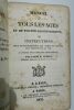 manuel de tous les ages et de toutes les conditions 1832 36,00 ? Manuel de tous les ages et de toutes les conditions ou instructions Lyon, chez ...
