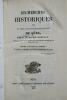 Séez Recherches historiques sur la ville, les évêques et le diocèse de Séez. Maurey d'Orville, Pierre-Claude
