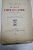 Le prince Joseph Poniatowski : maréchal de France 1921 / hollande 69,00 ? Askenazy, Szymon (1867-1935) Le prince Joseph Poniatowski : maréchal de ...